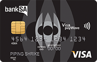 The BankSA, No Annual Fee Card card